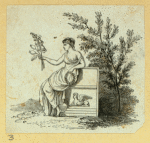 Allegorical scenes featuring women.