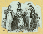 Allegorical scenes featuring women.