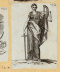 Allegorical figures.