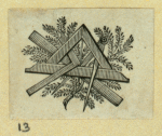 Masonic symbols.