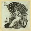Symbolic devices with such themes as military strength and patriotism.