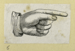 Buildings and hands.