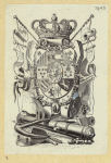 Heraldic shields.