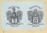 Heraldic shields.
