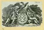 Heraldic shields.