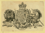 Heraldic shields.