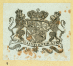 Heraldic shields.