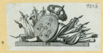 Heraldic shields.