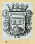 Heraldic shields.