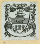 Heraldic shields.