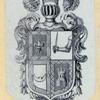 Heraldic shields and devices.
