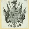 Heraldic shields.