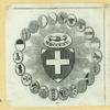 Heraldic shields.