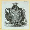 Heraldic shields.