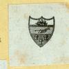 Heraldic shields.