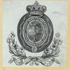 Heraldic shields.