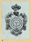 Heraldic shields.