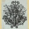 Heraldic shields.
