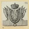 Heraldic shields.