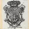 Heraldic shields.