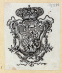 Heraldic shields.