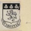 Heraldic shields.