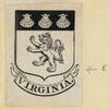 Heraldic shields.