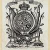 Heraldic shields.