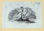 Shields and allegorical imagery representing the military.