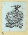 Seals and shields with such themes as the military.
