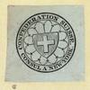 Seals and shields with such themes as the military.