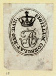 Seals and shields with such themes as the military.