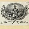 Shields and allegorical imagery.