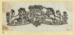Shields and allegorical imagery.
