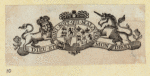 Shields and allegorical imagery.