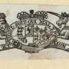 Shields and allegorical imagery.