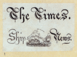 Letterheads and newspaper and journal flags