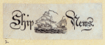Letterheads and newspaper and journal flags