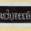 Examples of lettering and dingbats.