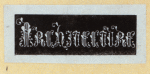 Examples of lettering and dingbats.