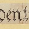 Examples of lettering and dingbats.