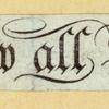Examples of lettering and dingbats.