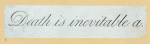 Aphorisms engraved in cursive script.