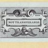 Aphorism engraved in cursive script, seals, and letterheads.