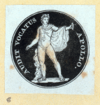 Seals, letterheads, and allegorical imagery.