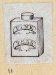 Product labels.