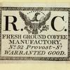 Product labels and business seals.