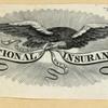 Letterheads and allegorical scenes featuring eagles.