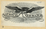 Letterheads and allegorical scenes featuring eagles.