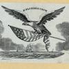 Letterheads and allegorical scenes featuring eagles.